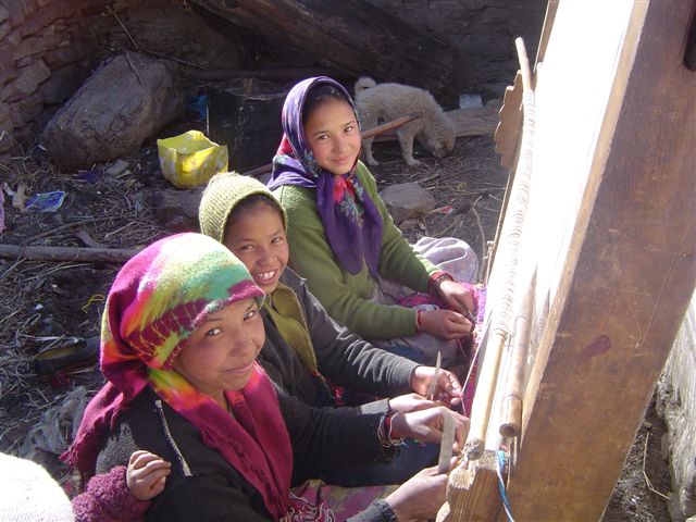 India, Lata women in Uttarakhand