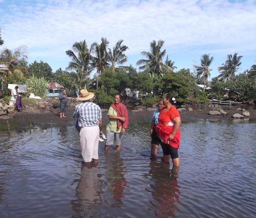 sea level rise solomon islands ccri