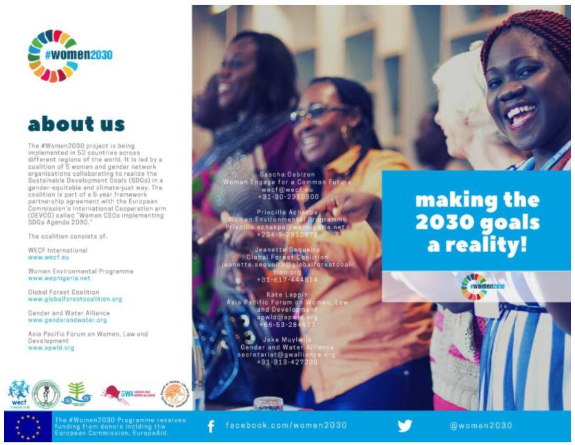 women2030 brochure