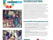#women2030 Flier: Gender Equality and Women’s Rights as A Crucial Pillar to Achieving the Sustainable Development Goals (SDGs)
