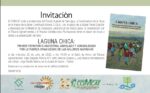 flyer for Laguna Chica book launch in Bolivia