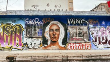 Grafitti and murals in Mexico City