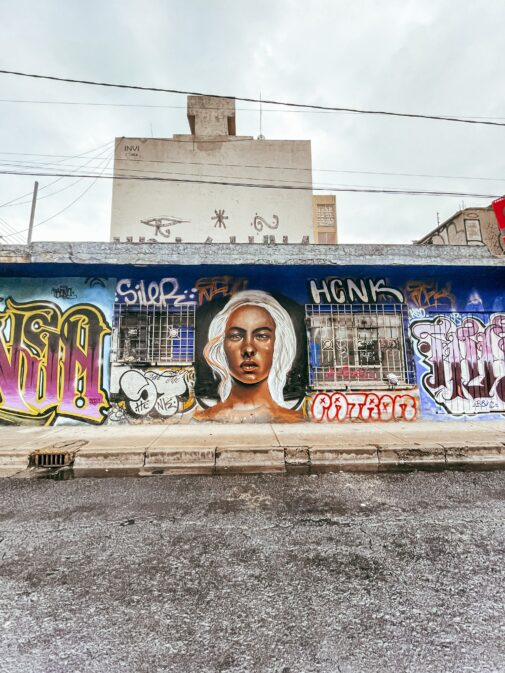 Grafitti and murals in Mexico City