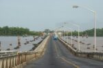 Demerara bridge in Guyana