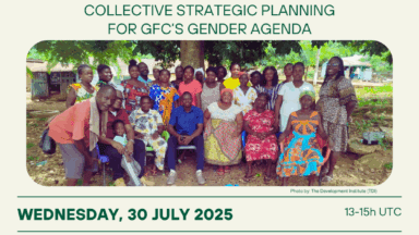 Webinar: Collective Strategic Planning for GFC’s Gender Agenda